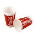 Nice looking double pe coated eco bio wholesale disposable coffee paper cups 10oz